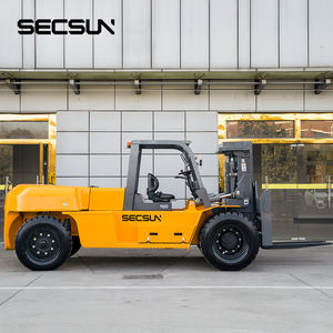 Venta Directa de Fábrica SECSUN, Montacargas Diésel de 7, <span class=keywords><strong>8</strong></span>, 10 y 12 Toneladas, Montacargas Diésel para Contenedores con Posicionador de Horquillas - Product Image 3