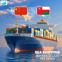 Services d'expédition DDP porte-à-porte LCL+Express économiques de la Chine vers Oman avec livraison rapide et sécurisée et assistance 24h/24 et 7j/7