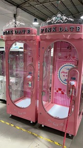 Quảng Châu trò chơi nhà máy ổ cắm màu hồng ngày tùy chỉnh phong cách Nhật Bản Máy cắt lớn hơn 6 + năm tuổi trẻ em đồng xu Pusher Clip cắt - Product Image 5