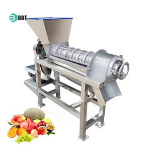 Presse-agrumes électrique commercial BBT en acier inoxydable pour fruits et légumes, presse à froid pour citron, <span class=keywords><strong>orange</strong></span>, carotte, extracteur 380V 1.5kW, économie d'énergie - Product Image 1