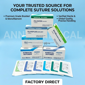 Suturas Médicas Profesionales PGA <span class=keywords><strong>PDS</strong></span>, Certificadas por la CE, Hilo Quirúrgico Estéril, Cierre de Tejido Blando Atraumático, Veterinario - Product Image 1