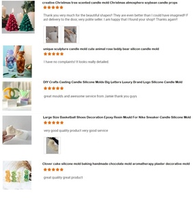 सिलिकॉन मोल्ड उपकरण पाक हस्तनिर्मित चॉकलेट मोल्ड aromatherapy प्लास्टर सुगंधित मोमबत्ती मोल्ड - Product Image 2