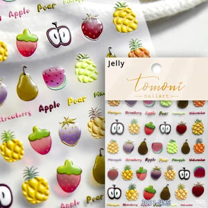 उच्च गुणवत्ता वाला प्यारा सजावट कार्टून फोम पफी स्टिकर स्ट्रॉबेरी पाफिन बच्चों के लिए - Product Image 1