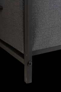 High Quality Freestanding Durable Stainless Steel MDF Panel Pine Modern Living Room Fabric <b>Cabinets</b> Sample Available Fabric - Product Image 5