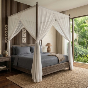 Lit tropical VIQ Luxury Jens avec style tropical moderne / éco-luxe haut de gamme et couleur/taille personnalisées pour hôtels de luxe - Product Image 2