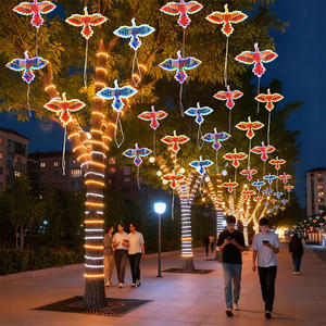 Luces Decorativas para Árboles con Forma de Cometa LED YN Starlight, Impermeables para Exteriores con Clasificación IP44, para Año Nuevo - Product Image 4