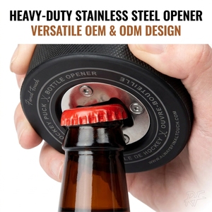 Décapsuleur en forme de rondelle de hockey, cadeau souvenir, outil de bar, ouvre-bouteille, article pour les fans de sport, ouvre-boisson, accessoire de pub, cadeau original - Product Image 5