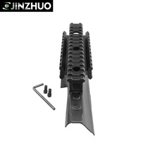 Support de Visée Latéral Noir en Alliage d'Aluminium à Trois Rails de Guidage pour Tir et Chasse en Extérieur - Vente Chaude