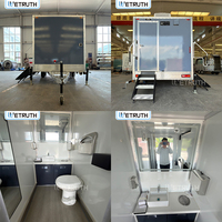 Inodoro Portátil Prefabricado Moderno Wetruth para Acampar al Aire Libre con Estructura de Panel EPS, Diseño Gráfico y Suministro del Fabricante