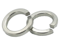 Hot Sale M8 Stainless Steel 316 Double Spring Washer High Pressure Bronze Split Washer with DIN Standard and Plain Finish