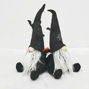 Ghost Halloween Hanging Dwarfs Doll Decoration Doll Faceless Plush Toy Halloween Spider Decoration