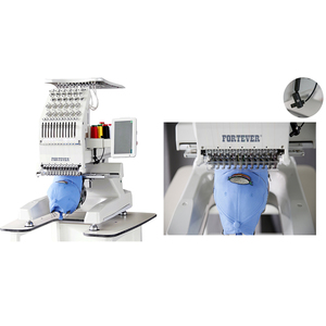 Venta Directa de Fábrica Mini Máquina de Bordar Fortever de un Cabezal <span class=keywords><strong>Computarizada</strong></span> Automática Comercial - Product Image 4