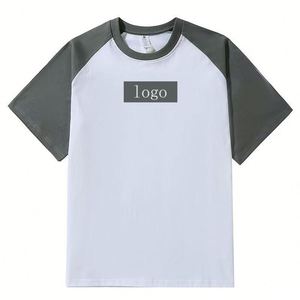 T-shirt décontracté personnalisé 100% coton, grammage élevé, compressible et doux, impression graphique personnalisée - Product Image 4