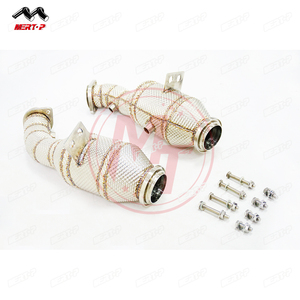 MERTOP RACE Merced **-Ben * AMG W205 C43 E43 M276 3.0 Biturbo Engine 2015 + Heat Shield Catted C43 Downpipe - Product Image 1