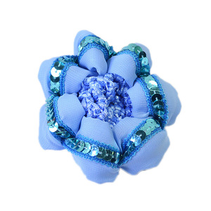 Femme Lady Sparkle Handmade Ballet Dancer Hairnet Hair Net Flowerhead Hair <span class=keywords><strong>Snood</strong></span> - Product Image 6