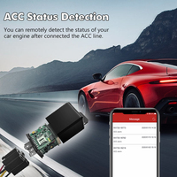 Rastreador GPS Daovay DC 9-60V 4G con Módulo de Control Remoto y Relés Automáticos de Autobloqueo para Rastreo de Vehículos