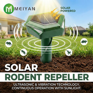 Répulsif électronique souterrain contre les rongeurs et les serpents 	 Répulsif solaire contre les taupes - Product Image 1