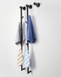 INTERLAN TH9121 <span class=keywords><strong>Radiateur</strong></span> Sèche-Serviettes Électrique <span class=keywords><strong>Mural</strong></span> Intelligent en Acier Inoxydable, Design Moderne, pour Salle de Bain - Product Image 1