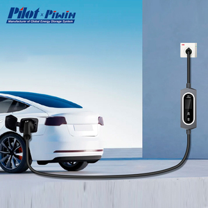 3.5kw 7kw 11kw 22kw Cargador Ev rápido Tipo 2 Uk Enchufe de 3 pines 5M Estación de cable de carga de coche de vehículo eléctrico portátil - Product Image 3