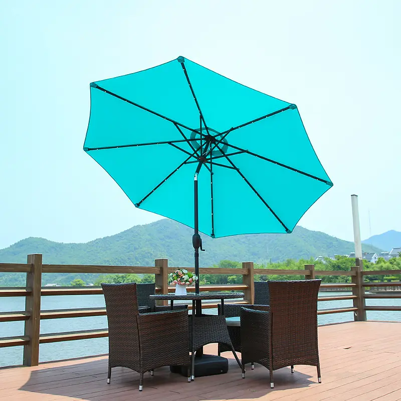 Outdoor Sonnenschirm Regenschirm Innenhof Outdoor Falt aktivität Sonnenschirm Einzel-und Doppelspitze Bananen schirm