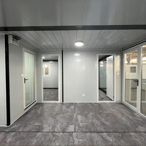 บ้านภาชนะแบบพับได้ขนาดเล็กสำหรับบ้าน3ห้องนอนทำจาก PVC พื้นสำหรับฤดูร้อน - Product Image 5