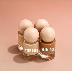 Nuovo trucco finitura naturale di alta qualità crudeltà idratante di lunga durata controllo olio copertura completa migliore fondazione - Product Image 2