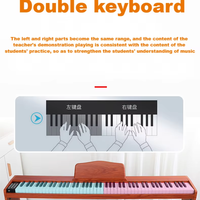 Piano numérique portable BD Music, style droit, 88 touches, clavier MIDI avec 200 rythmes et 200 sons, du fournisseur