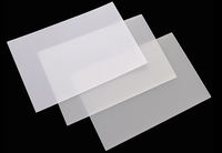 Diffuseur de lumière LED en polycarbonate, plaque de diffusion PC en plastique pour la décoration