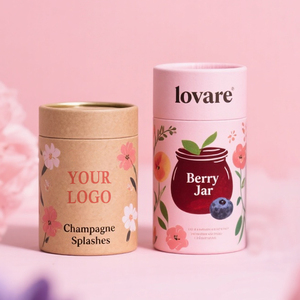 Op Maat Gemaakte Luxe Food Grade Cilinder Kartonnen Thee Verpakking Blikjes Ronde Papieren Buis Bus Voor Voedselverpakking - Product Image 6