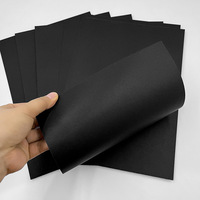 Vente directe usine – Carton noir double face personnalisé 150g, écologique, recyclable, durable, impression numérique OEM/ODM pour cadeaux et artisanat