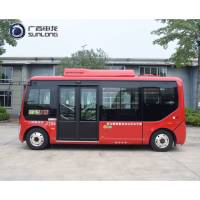 Siège conducteur ergonomique avec fonction d'alerte de sortie de route, bus urbain automatique électrique LHD axé sur le confort