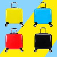 Valise trolley professionnelle de 18 pouces avec option de marquage, coque rigide, légère et prête à voyager