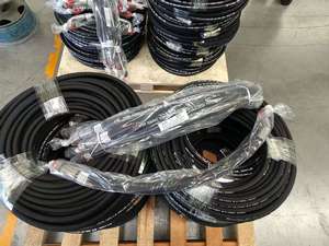 Manguera de Goma EPDM <span class=keywords><strong>INTERFLEX</strong></span> de Fábrica R3 R6 1TE 2TE 3TE con Refuerzo de Fibra de Acero Industrial para Agua, Aceite, Aire e Hidráulica - Product Image 6