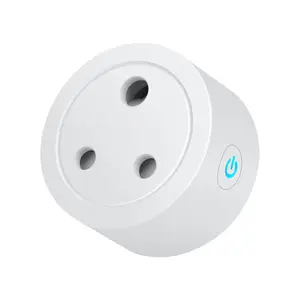 India South Africa 16A Wifi+ble Energy Monitor Smart Power Socket Plug Voice Remote Control Smart Plug Wifi Type F Smart Plug