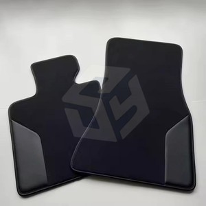 Tapis de sol en peau de mouton véritable noir tapis en Fiber de cachemire tapis en laine d'agneau voiture complète pour mercedes-benz classe G - Product Image 6
