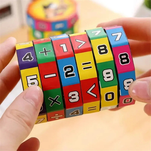 Jouets éducatifs pour enfants apprentissage mathématiques Puzzle jouets carrés pour enfants jouets pour développer l'intelligence apprentissage intéressant - Product Image 5