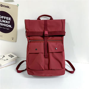 Custom Custom Logo <b>Simple</b> Waterproof Compartment Usb Charging Business Travel Laptop <b>Backpack</b> M - Product Image 3