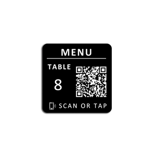 Miếng Dán Dính Bán Chạy Thẻ <span class=keywords><strong>NFC</strong></span> Acrylic 13.56Mhz Thẻ Mã Hóa URL Thẻ Menu Đặt Hàng Trên Bàn <span class=keywords><strong>NFC</strong></span> /QR Có Thể In - Product Image 1