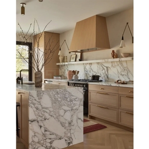 Ý trắng đá cẩm thạch nhà bếp slab calacatta Viola ý đá cẩm thạch gạch giao diện điều khiển bàn ăn sàn arabescato ý đá cẩm thạch - Product Image 5