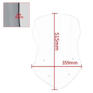 RACEPRO protecteur d'écran pare-brise de moto pour <span class=keywords><strong>Honda</strong></span> NC750X <span class=keywords><strong>NC</strong></span> 750X2021 - Product Image 3