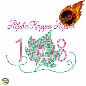 Aka bán buôn biểu tượng tùy chỉnh hoặc văn bản Bling pha lê Rhinestone truyền nhiệt cho t Áo sơ mi - Product Image 4