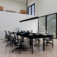 Table de réunion moderne de haute qualité, mobilier de bureau, bureau pour salle de conférence 10 places