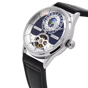 Montres mécaniques automatiques pour hommes, cadran squelette, lumineuses, étanches 3 ATM, mouvement chinois, luxe et mode, livraison directe - Product Image 2