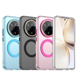 Funda Magnética para Teléfono con Acabado Mate <span class=keywords><strong>de</strong></span> Lujo, Sensación <span class=keywords><strong>de</strong></span> Piel, para Oppo Realme 15T/P3/14X/V70/14/C65S/14 Pro+V60 Pro/14X - Product Image 1
