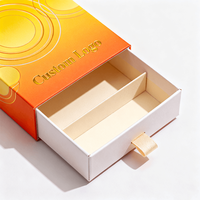 Tiroir personnalisé de luxe de haute qualité Boîte d'emballage de couleur cadeau artisanal pour vernis à ongles pointes d'ongles