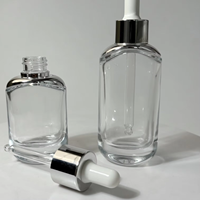 Ensemble d'huiles essentielles en verre de 30 ml et 50 ml, flacon compte-gouttes en verre de 30 ml pour l'aromathérapie