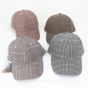 El más nuevo Retro Plaid Cap Casual Sun Hat Checker Outdoor Golf Sport Vintage 6-Panel Cap para hombres - Product Image 3