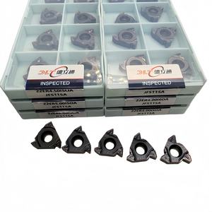 Outils de tournage CNC en carbure DLT 22ER série <span class=keywords><strong>ISOA</strong></span> JF5105 pour acier inoxydable, plaquettes de tournage fileté haute résistance à l'usure - Product Image 3