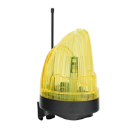 Luz de Advertencia Intermitente LED Universal a Prueba de Agua, 12-265V AC/DC, con Zumbador, para Puerta de Garaje, Lámpara de Alarma