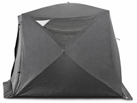Tente de sauna portable sur mesure en bois pour 6 à 8 personnes, avec trou pour cheminée et fenêtre, idéale pour le camping hivernal